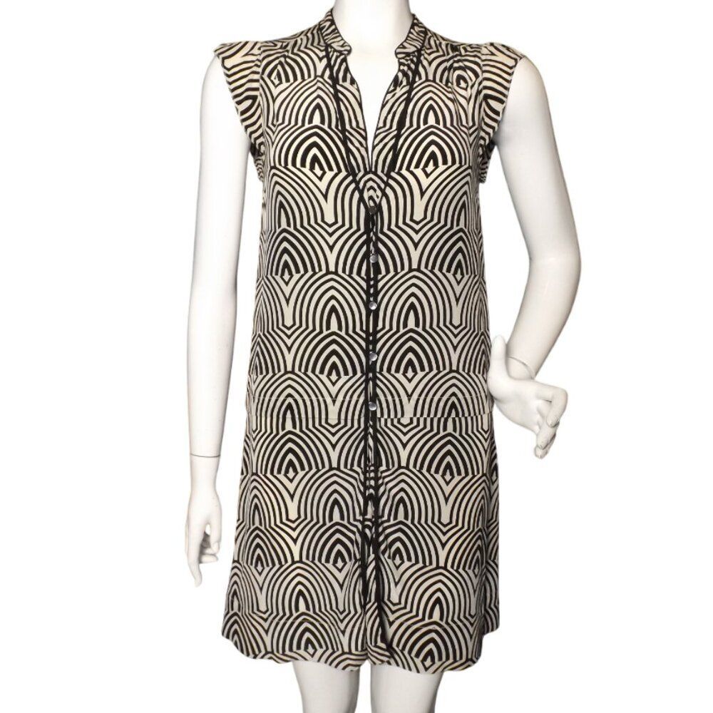 MARC BY MARC JACOBS Dress, XS, Gemma Print/Op Art,